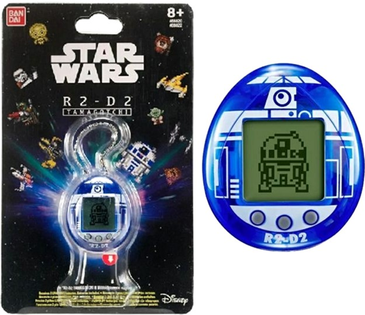 Interaktywna zabawka Pro Kids Tamagotchi Star Wars R2 D2 Niebieska (3296580888221) - obraz 1