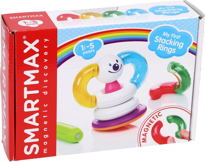 Конструктор магнітний IUVI Games Smart Max My First Stacking Rings (5414301250661) - зображення 1