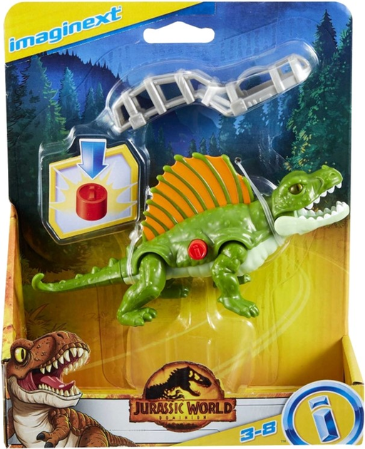 Figurka Mattel Imaginext Jurassic World Dimetridon (0887961933673) - obraz 1