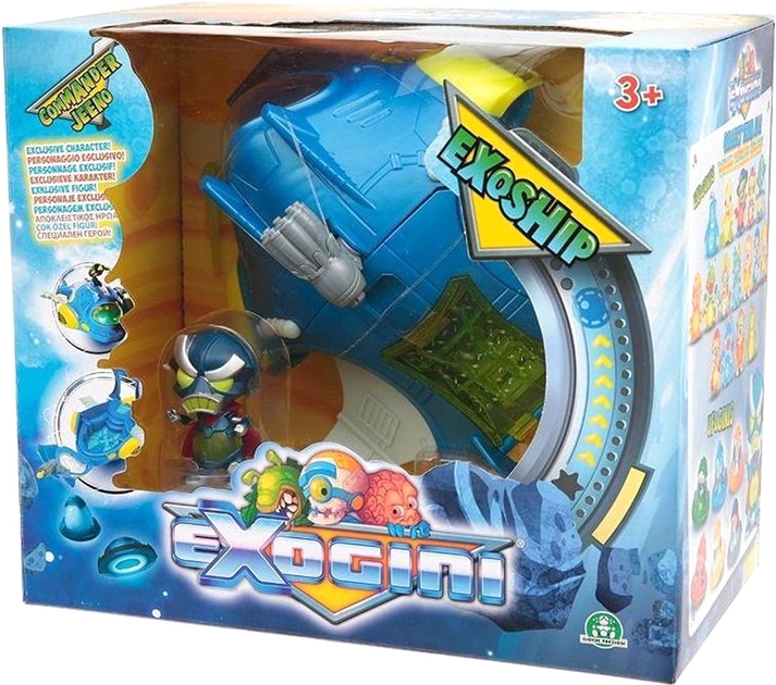 Statek kosmiczny _x000D_Cobi Exogini Exoship z figurką (8056379047797) - obraz 1