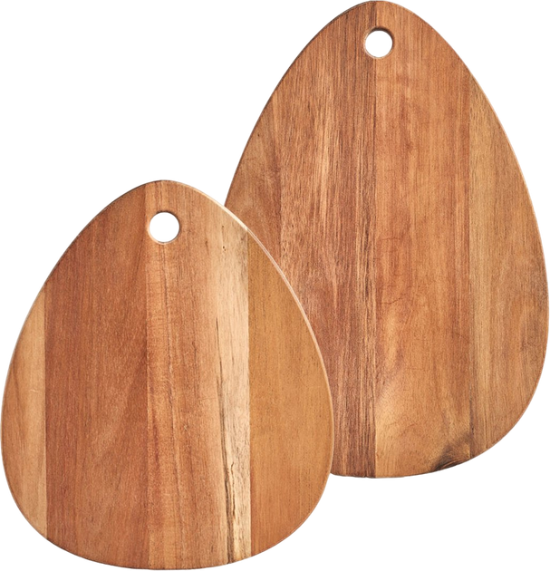 Deska do krojenia Zeller z drewna akacjowego 30 x 26 cm (4003368255187) - obraz 3
