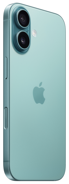 Smartfon Apple iPhone 16 128GB Teal (MYED3) - obraz 3