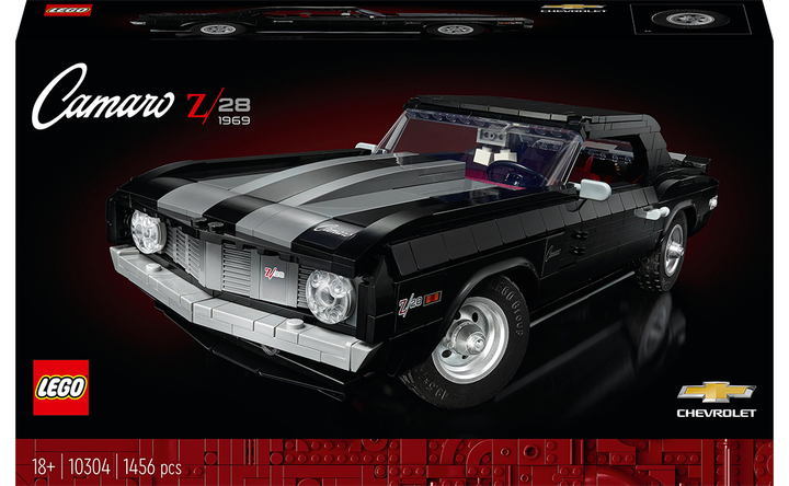 Конструктор LEGO Icons Chevrolet Camaro Z28 1456 деталей (10304) (955555906292162) - Уцінка - зображення 1