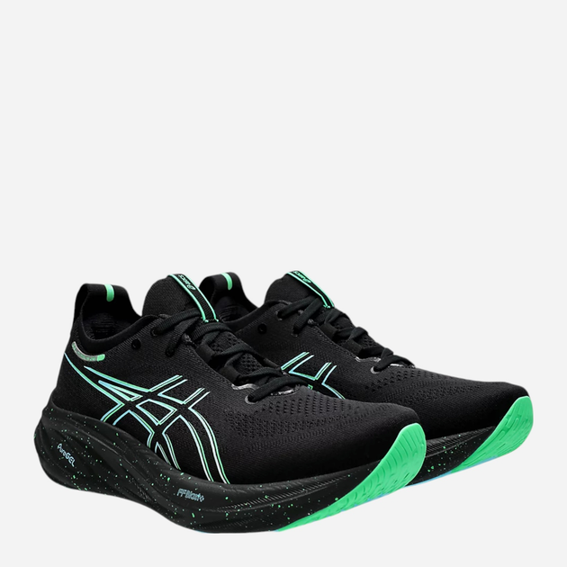 Buty do biegania męskie z amortyzacją ASICS Gel-Nimbus 1011B794-004 45 (11US) 28.5 cm Czarne (4550457716437) - obraz 2