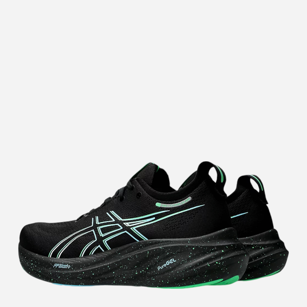 Buty do biegania męskie ASICS Gel-Nimbus 26 1011B794-004 44.5 (10.5US) 28.2 cm Czarne (4550457716307) - obraz 4