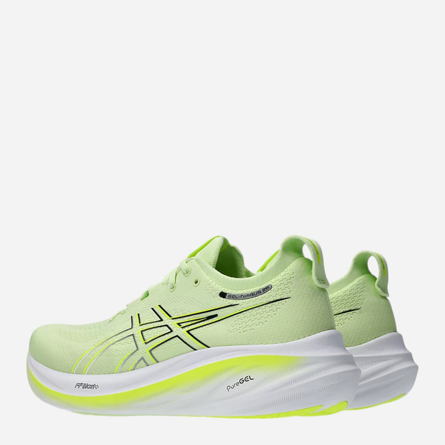 Buty do biegania męskie ASICS Gel-Nimbus 26 1011B794-301 44 (10US) 28 cm Jasnozielone (4550457719599) - obraz 4