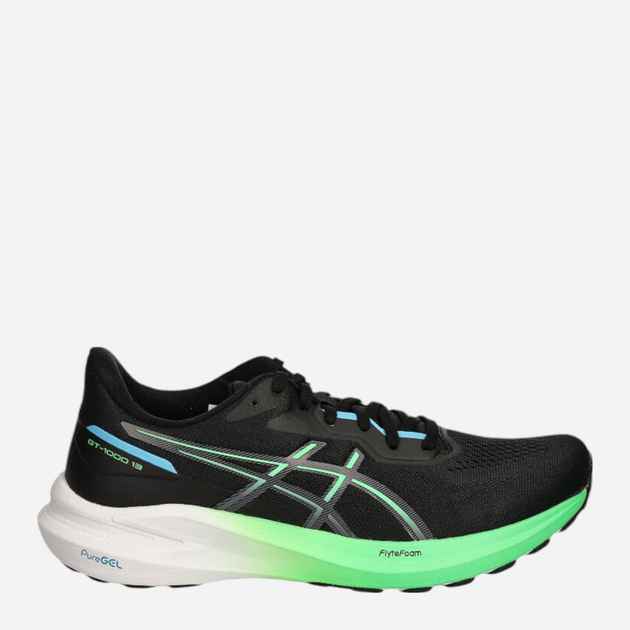 Чоловічі кросівки для бігу ASICS Gt-1000 13 1011B858-001 40 (7US) 25.2 см Чорні (4550457729802) - зображення 1