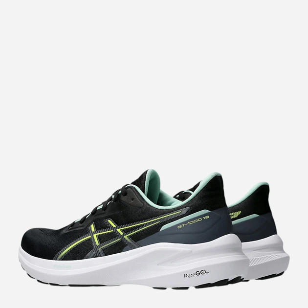 Buty do biegania męskie ASICS Gt-1000 13 1011B858-002 41.5 (8US) 26 cm Czarne (4550457748964) - obraz 4