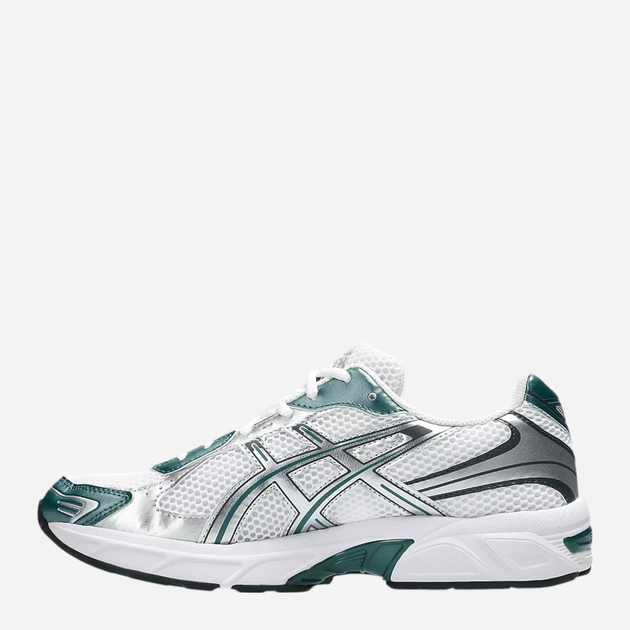 Buty sportowe męskie ASICS Gel-1130 1201A256-121 44 (10US) 28 cm Białe z zielonym (4550457730518) - obraz 3