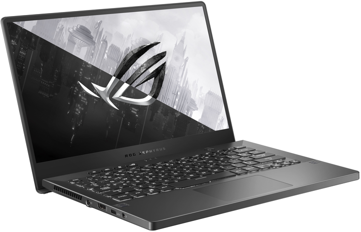 Ноутбук 14" ASUS ROG ZEPHYRUS G14 (GA401QC-082T) Gaming AMD Ryzen 9 5900HS RAM 16GB SSD 512GB GeForce RTX 3050 Win11 Алюмінієвий корпус (UKR) Б/В g3 - Фото 4 Ноутбук 14" ASUS ROG ZEPHYRUS G14 (GA401QC-082T) Gaming AMD Ryzen 9 5900HS RAM 16GB SSD 512GB GeForce RTX 3050 Win11 Алюмінієвий корпус (UKR) Б/В g3 - зображення 4