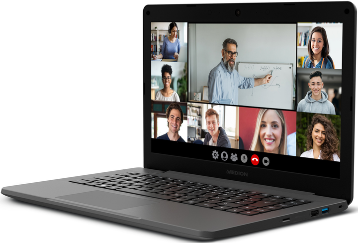 Ноутбук 14" Medion Akoya E14409 Intel Core i3-1005G1 RAM 4GB SSD 128GB Windows 11 (UKR) - изображение 4