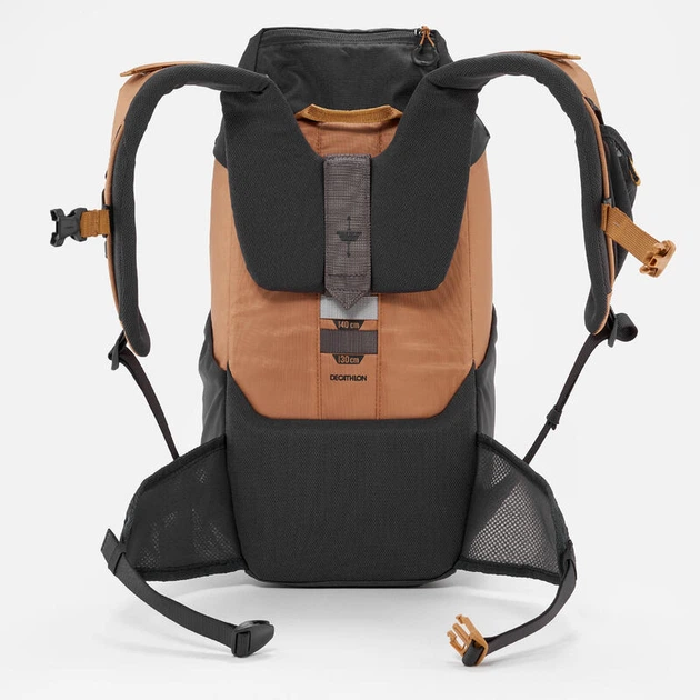 Детский Туристический (Походный) Рюкзак QUECHUA MH500 18л 47 х 20 х 22см Коричневый - изображение 4