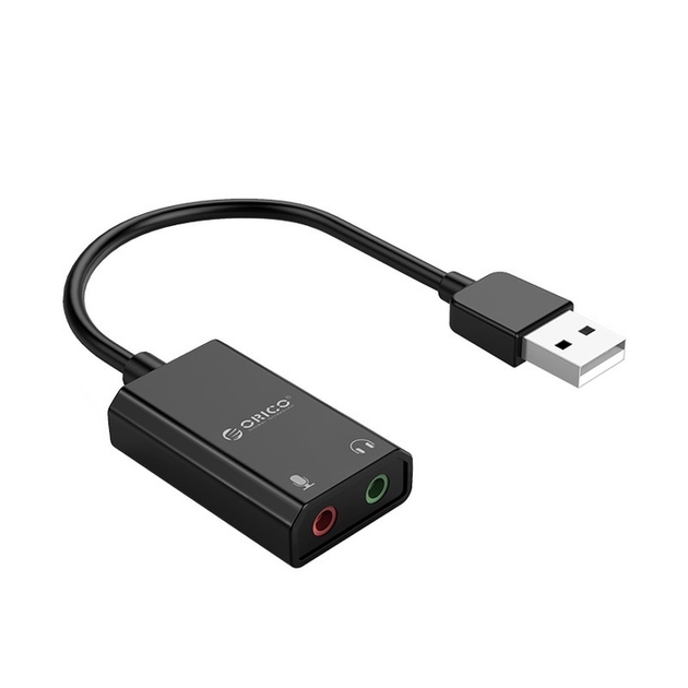 Внешняя звуковая карта USB ORICO SKT2-BK - изображение 2