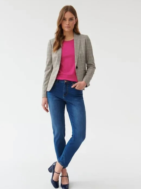 Sweter damski z wiskozy Tatuum WESSA T2315.097 S Różowy (5900142258268) - obraz 4