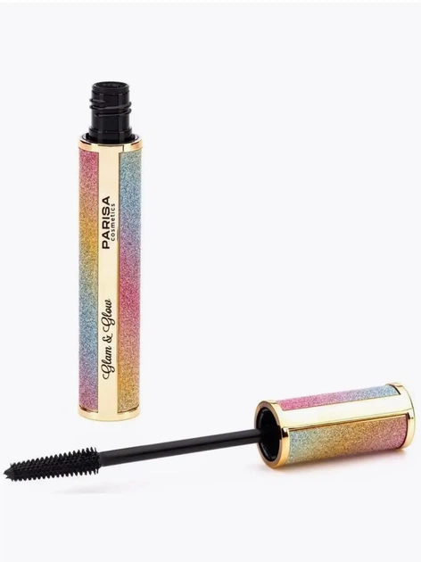 Тушь для ресниц Parisa Cosmetics Mascara Glam&Glow Объемная Черная 8 мл (6972908410165) - Фото 3 Тушь для ресниц Parisa Cosmetics Mascara Glam&Glow Объемная Черная 8 мл (6972908410165) - изображение 3