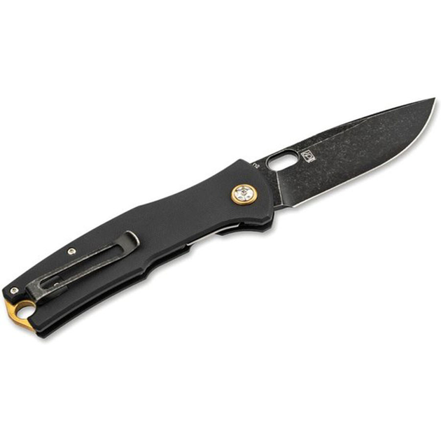 Нож складной Boker Plus Alluvial All Black замок Liner Lock 01BO375 - изображение 1