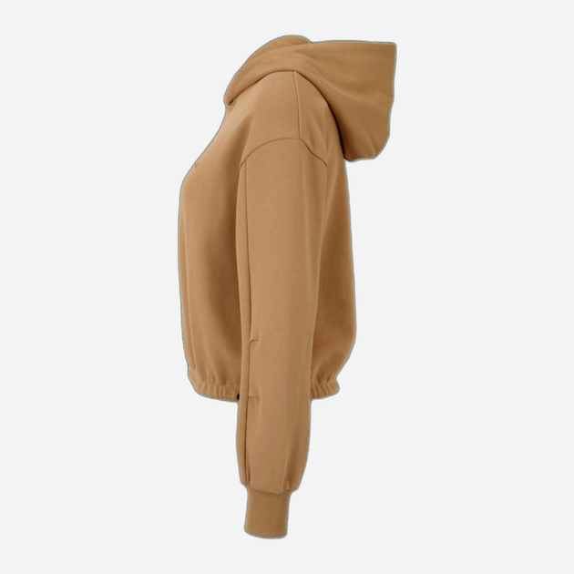 Bluza damska z kapturem krótka Fila FAW0634-70029 XS Ciemnobeżowa (4064556526564) - obraz 5