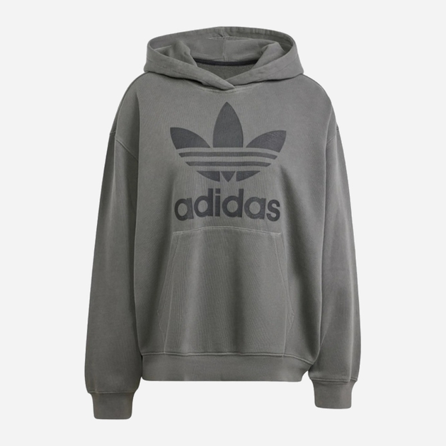 Bluza damska z kapturem oversize adidas Originals IN2269 L Szara (4067887021555) - obraz 5