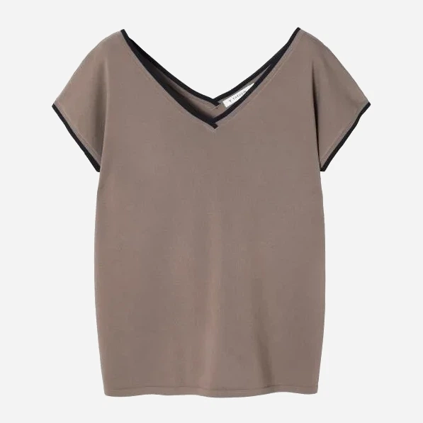 Блуза жіноча Tatuum Sora T2417.052 S Бежева (5900142351136) - зображення 5