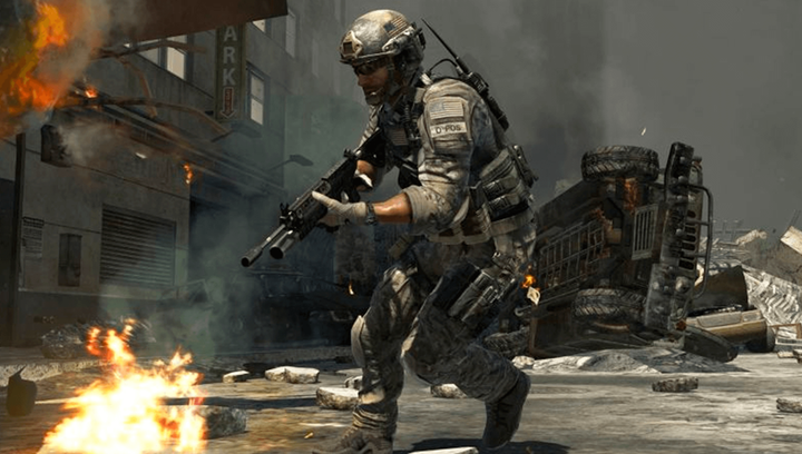 Набор Консоль Sony PlayStation 3 Slim 320GB Black Б/У + Игра Call of Duty Modern Warfare 2 Английская Версия + Call of Duty Modern Warfare 3 + Call of Duty 4 Modern Warfare - изображение 9