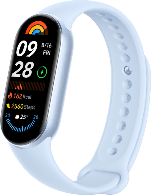 Smartband Xiaomi Smart Band 9 Arctic Blue (BHR8346GL) - obraz 3
