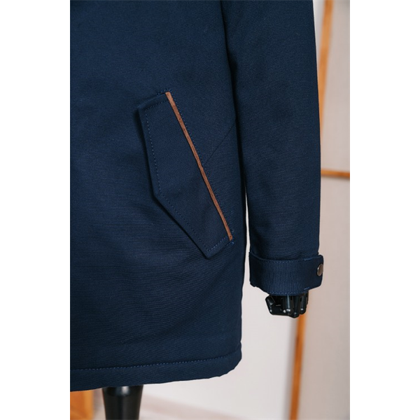 Парка синя 134-152 West-Fashion М-106 34/140 - изображение 6