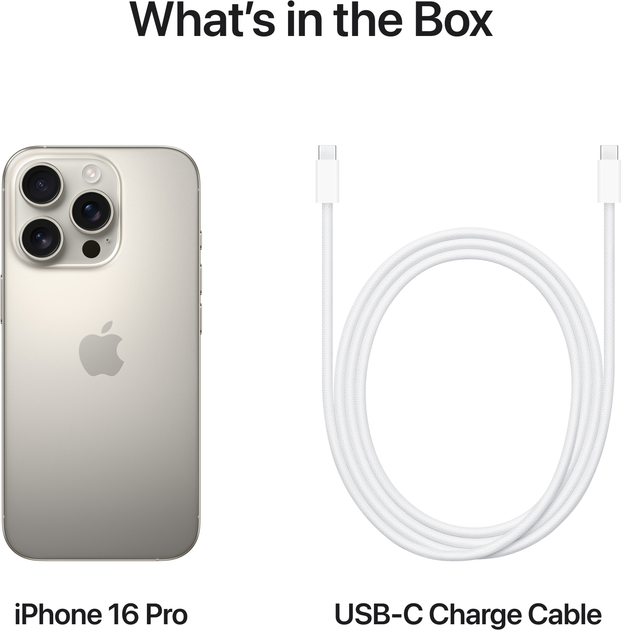 Мобільний телефон Apple iPhone 16 Pro 128GB Natural Titanium (MYNG3) - зображення 9