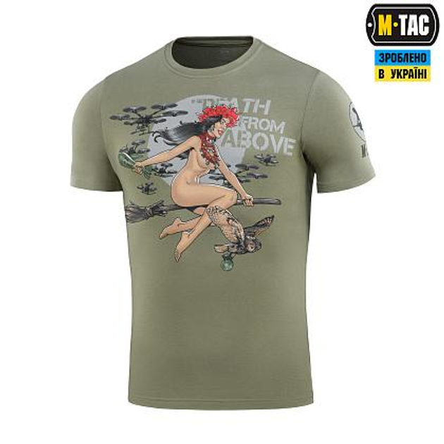 Футболка M-Tac Death From Above Light Olive Розмір 3XL - зображення 1