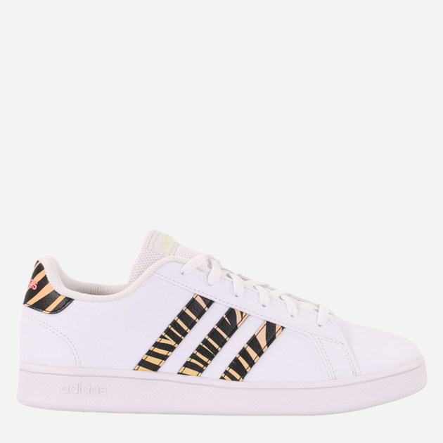 Підліткові кеди для дівчинки adidas Grand Court K GZ1067 38.5 Білі (4065418281577) - зображення 1