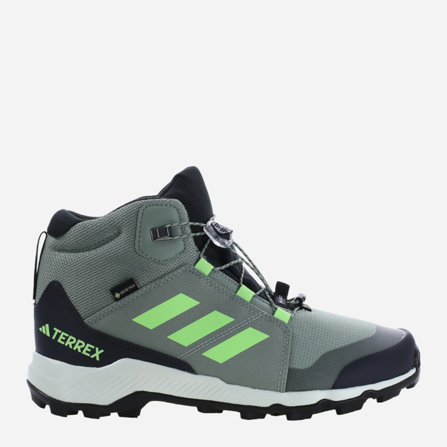 Trzewiki młodzieżowe chłopięce adidas Terrex MID GTX K IE7619 39.5 Zielone (4066761263180) - obraz 1