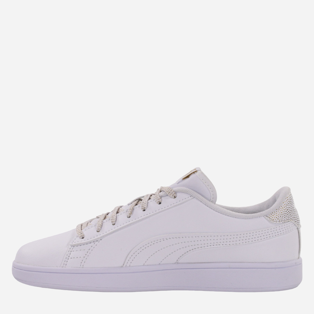 Підліткові кеди для дівчинки Puma Smash v2 Metallics 386197-01 37.5 Білі (4065449531115) - зображення 2