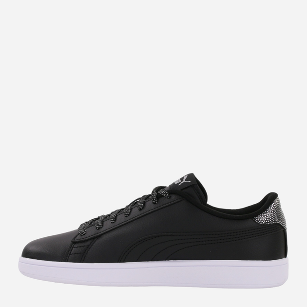 Tenisówki młodzieżowe dla dziewczynki Puma Smash v2 Metallics 386197-02 35.5 Czarne (4065449624909) - obraz 2