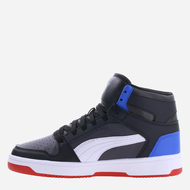 Підліткові демісезонні черевики для хлопчика Puma Rebound Layup SL Jr 370486-24 37 Чорні (4099683244524) - зображення 2