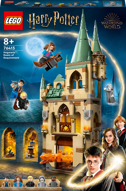 Zestaw klocków LEGO Harry Potter Hogwart: Pokój życzeń 587 elementów (76413) (955555906093149) - Outlet - obraz 1