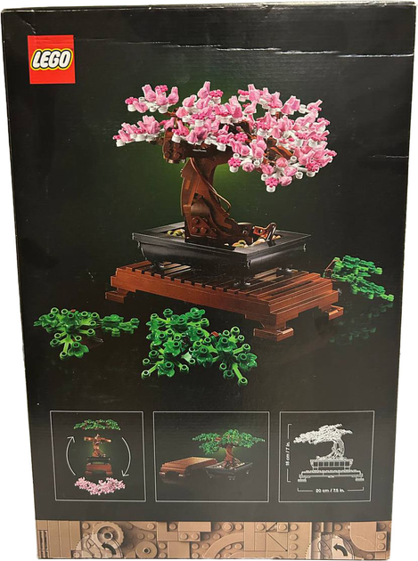 Zestaw klocków LEGO Creator Expert Drzewko bonsai 878 elementów (10281) (955555906089790) - Outlet - obraz 2