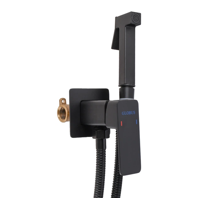 Змішувач гігієнічний Globus Lux Milano GLM-0-106MIX-BB - зображення 4