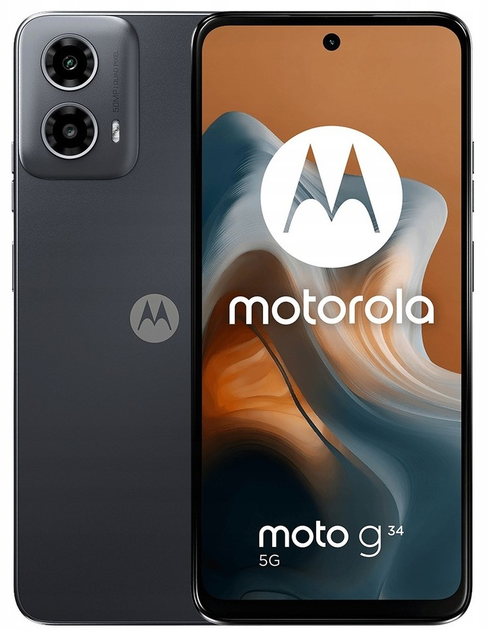 Smartfon Motorola G34 5G 4/128GB Black (TKOMOTSZA0338) - obraz 1