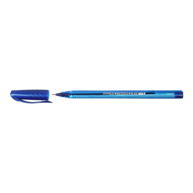 Ручка масляна Buromax HYPNOS 0,5мм тригранний корпус синя (BM.8353-01) - Фото 1 Ручка масляна Buromax HYPNOS 0,5мм тригранний корпус синя (BM.8353-01) - изображение 1