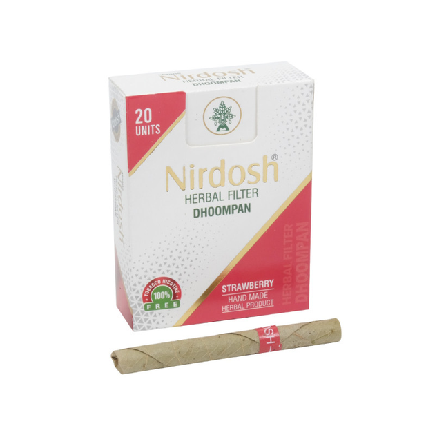 Натуральна добавка Нердош Полуниця Маанс Nirdosh strawberry Maans 20 шт (00932) - зображення 1