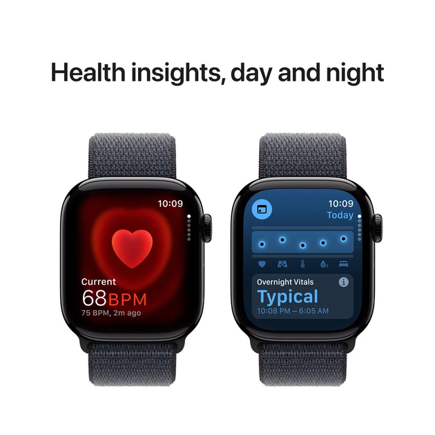 Смарт-годинник Apple Watch Series 10 GPS + Cellular 46mm Jet Black Aluminium Case with Ink Sport Loop (MWY53) - зображення 5