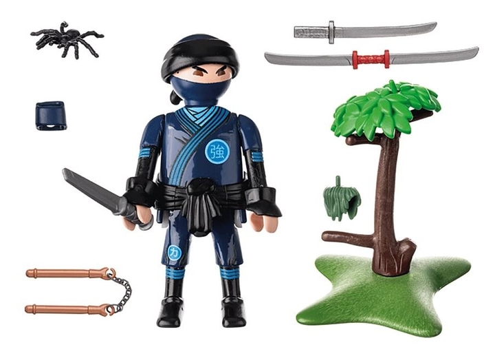 Figurka Playmobil Special Plus - Ninja z uzbrojeniem 71481 (4008789714817) - obraz 2