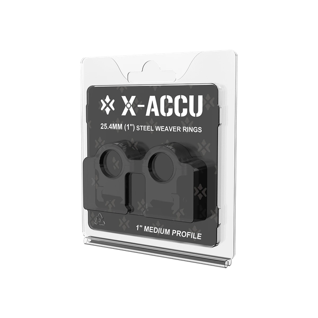 Кольца VECTOR OPTICS XASR-S02 стальные 25.4 мм MEDIUM на Weaver/Picatinny - изображение 6