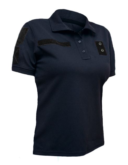 Тактичне поло WinTac CoolPass Velcro Woman L Dark blue - зображення 1