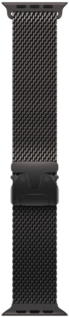 Bransoletka Apple Titanium Milanese Loop do Apple Watch 49mm Medium Black (MXKG3) - obraz 3
