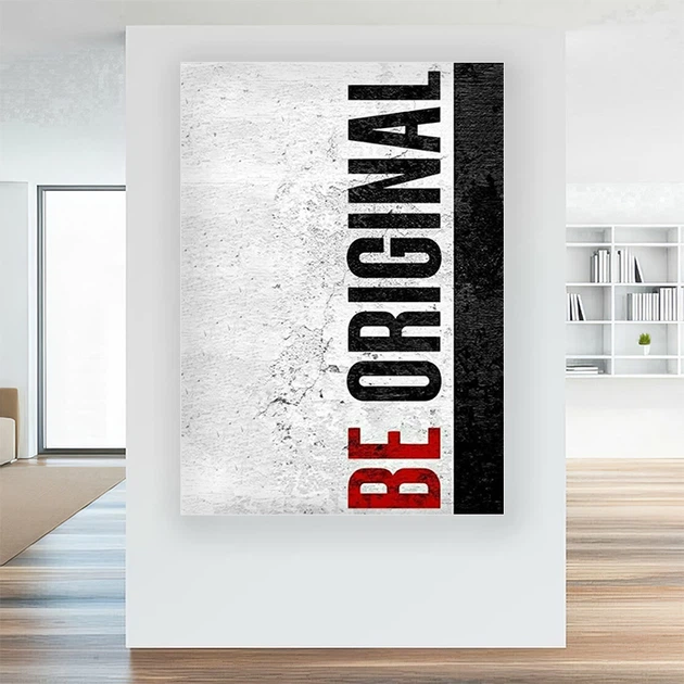 Картина на холсте для интерьера 50х70см - Be original - Фото 2 Картина на холсте для интерьера 50х70см - Be original - изображение 2