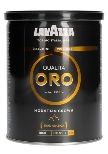 Кава мелена Lavazza Qualita Oro Mountain Grown в металевій банці 250 г (8000070030107) - зображення 1