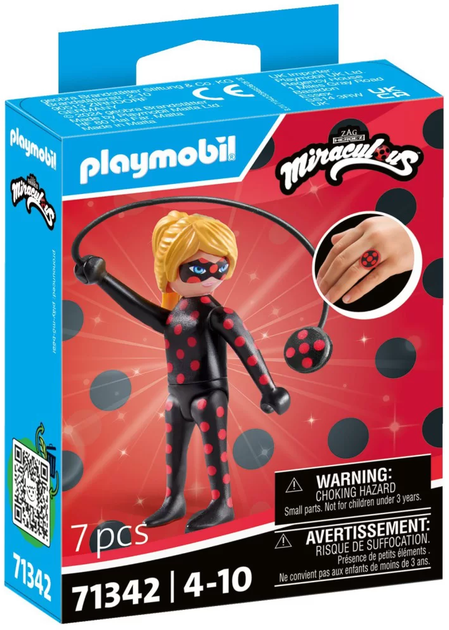 Фігурка Playmobil Miraculum Антисонечка 71342 (4008789713421) - зображення 1