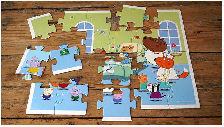 Puzzle Barbo Toys Pielęgniarka 8 x 8 cm 24 elementów (5704976089537) - obraz 5