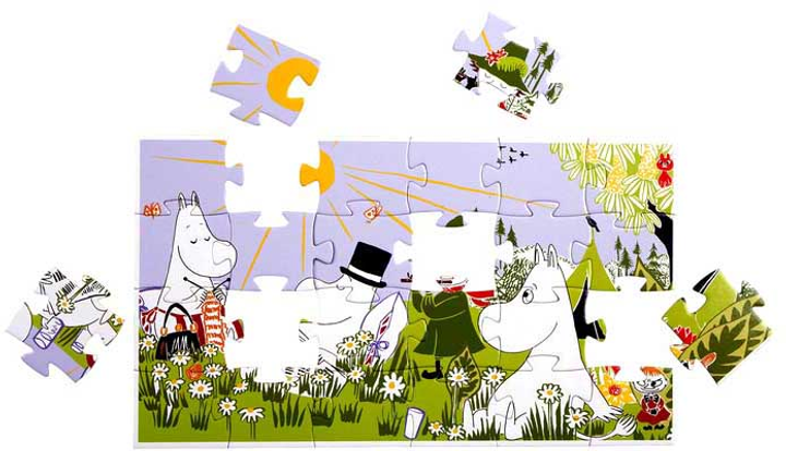 Puzzle Barbo Toys Moomin and Moominmamma 29 elementów (5704976066064) - obraz 5