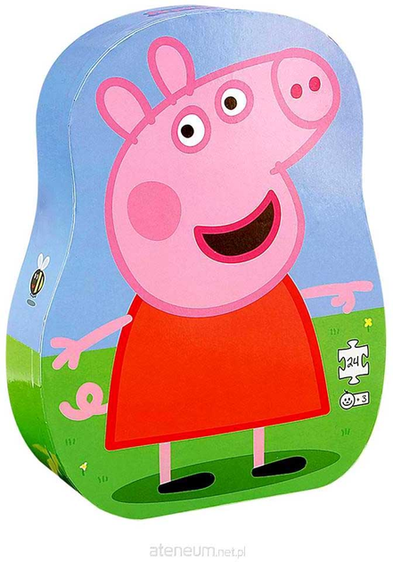 Puzzle Barbo Toys Świnka Peppa 24 elementów (5704976089506) - obraz 1